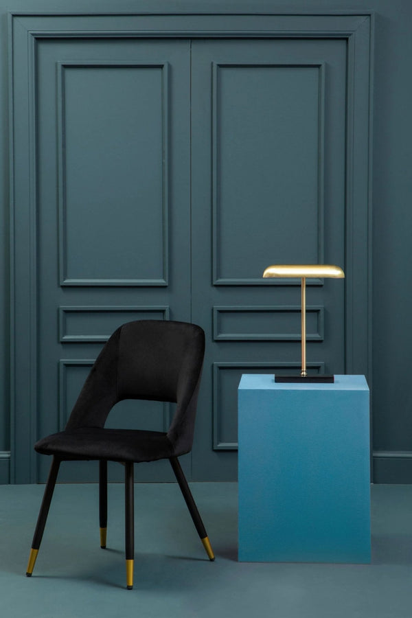 Warren Black Velvet Dining Chair - XShowhome Limited - Xshowhome