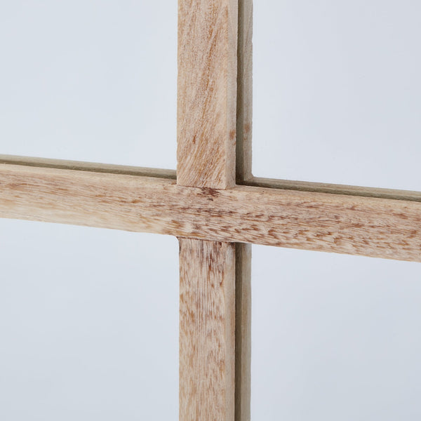 Washed Wood Large Window Mirror - Canwell Interiors Limited - Hills