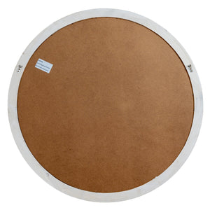 Washed Wood Round Window Mirror - Canwell Interiors Limited - Hills
