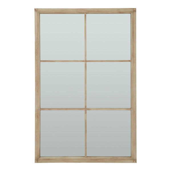 Washed Wood Xl Window Mirror - Canwell Interiors Limited - Hills