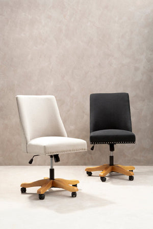 Washington Natural Fabric Home Office Chair - Canwell Interiors Limited - Xshowhome