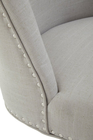 Washington Natural Fabric Home Office Chair - Canwell Interiors Limited - Xshowhome