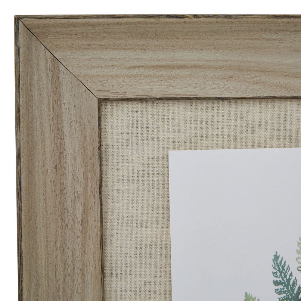 Watercolour Fern Duo in Washed Wood Frame - Canwell Interiors Limited - Hills