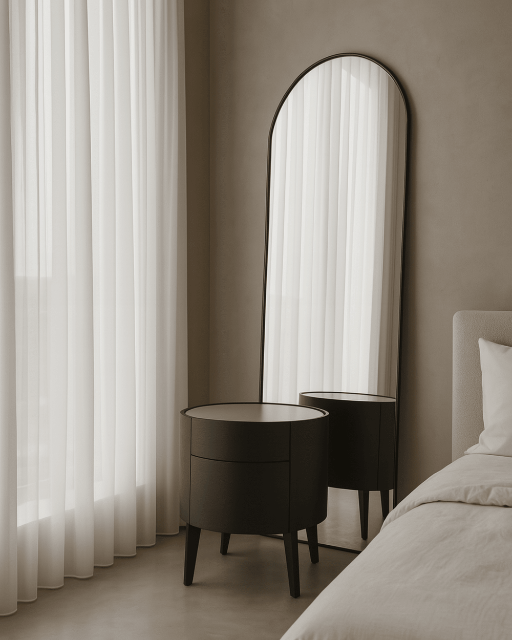 Weston Bedside Table - Black - XShowhome Limited - Tommy Franks