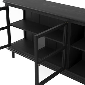 Westport Black 3 Door Sideboard - Canwell Interiors Limited - Canwell
