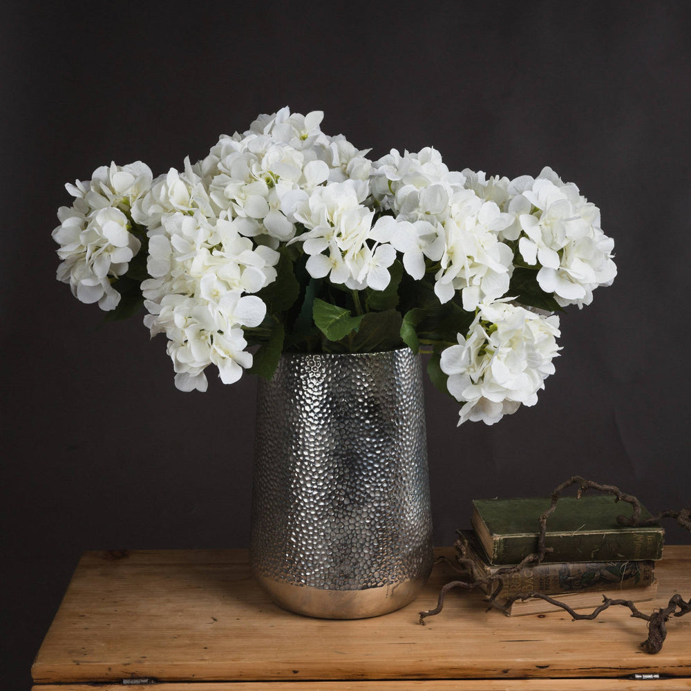 White Hydrangea Bouquet - Canwell Interiors Limited - Hills