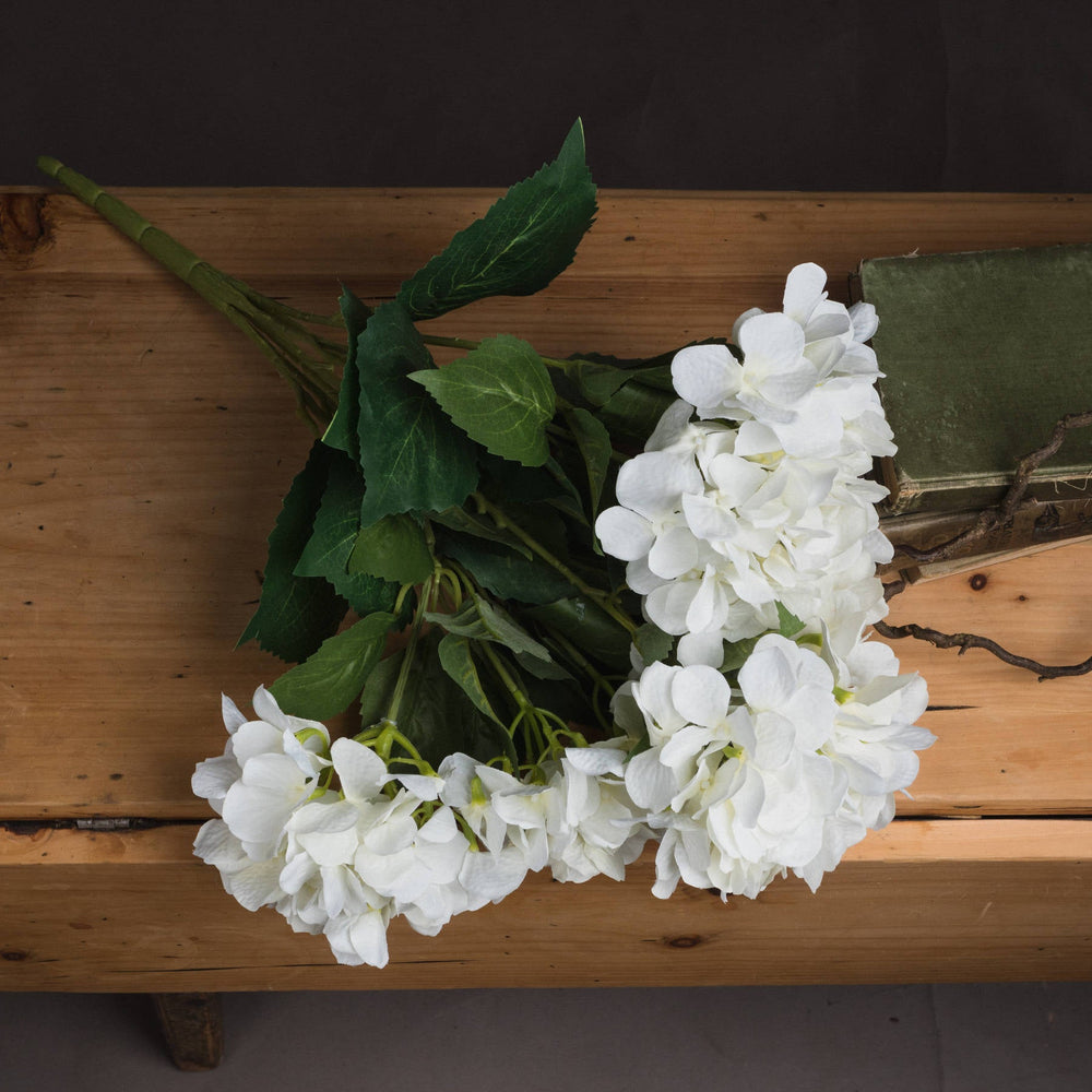 White Hydrangea Bouquet - Canwell Interiors Limited - Hills