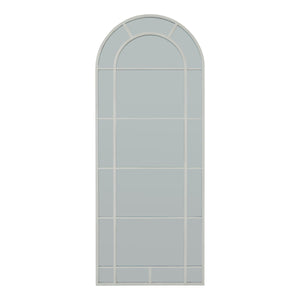 White Large Arched Window Mirror - Canwell Interiors Limited - Hills