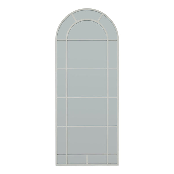 White Large Arched Window Mirror - Canwell Interiors Limited - Hills