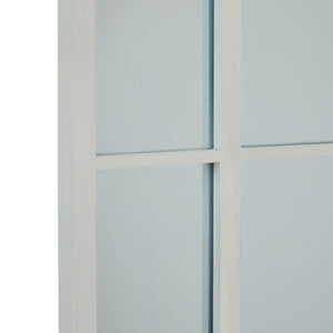 White Large Arched Window Mirror - Canwell Interiors Limited - Hills