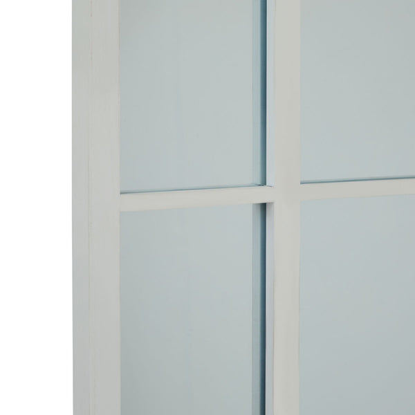 White Large Arched Window Mirror - Canwell Interiors Limited - Hills