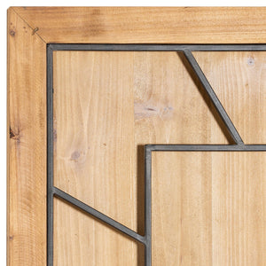 Williston Square Large Wooden Wall Clock - Canwell Interiors Limited - Hills