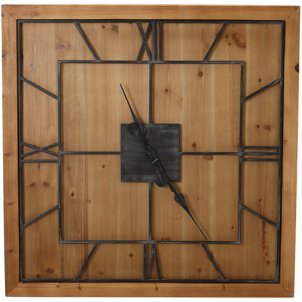 Williston Square Wooden Wall Clock - XShowhome Limited - Hills