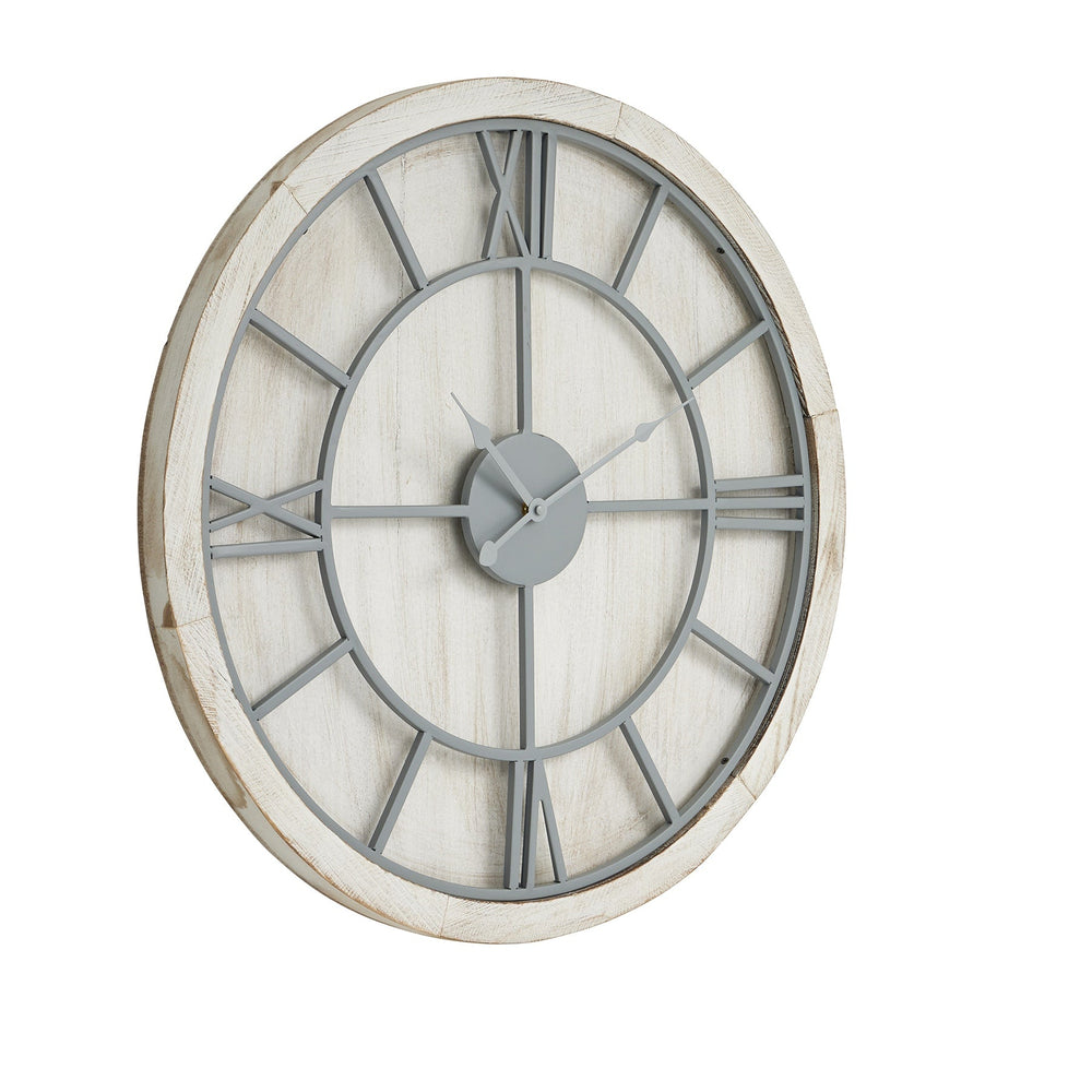 Williston White Wall Clock - XShowhome Limited - Hills