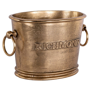Wine & Bar accessory Vinova brass antique wine cooler - Canwell Interiors Limited - Richmond