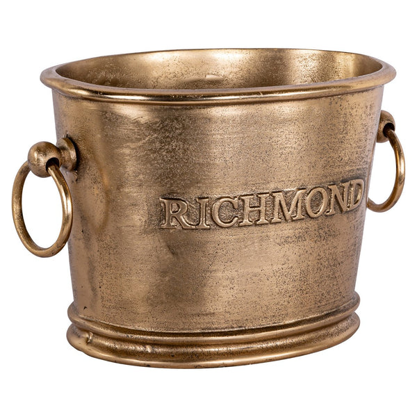 Wine & Bar accessory Vinova brass antique wine cooler - Canwell Interiors Limited - Richmond