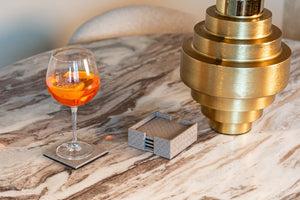 Wine & Bar Accessory Vivi Grey Set of 4 Coasters - XShowhome Limited - Richmond