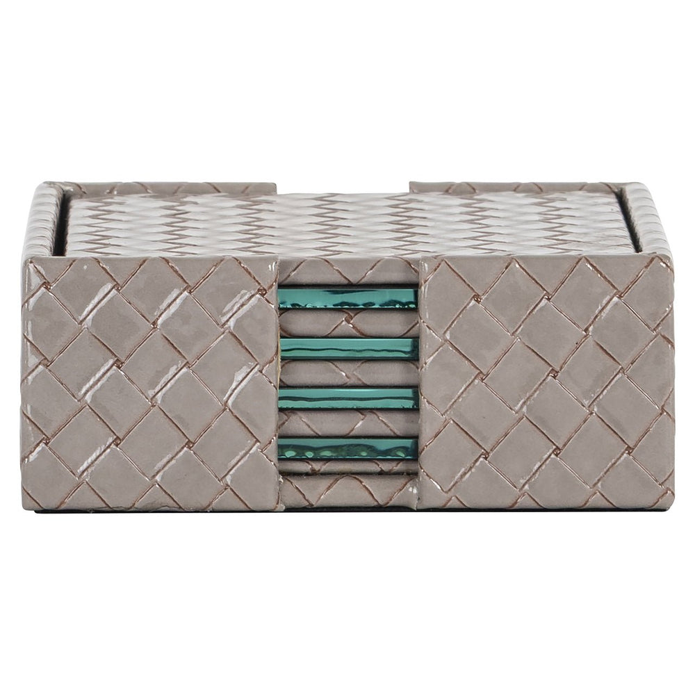 Wine & Bar Accessory Vivi Grey Set of 4 Coasters - XShowhome Limited - Richmond