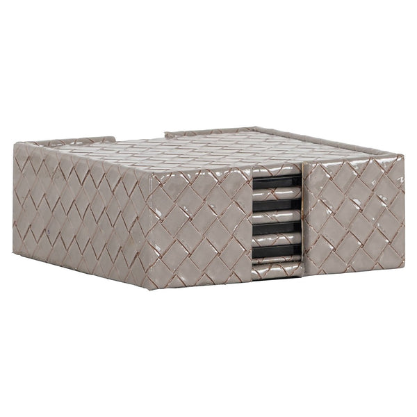 Wine & Bar Accessory Vivi Grey Set of 4 Coasters - XShowhome Limited - Richmond