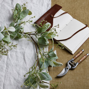 Winter Garland With Lambs Ear And Wax Flower - Canwell Interiors Limited - Hills
