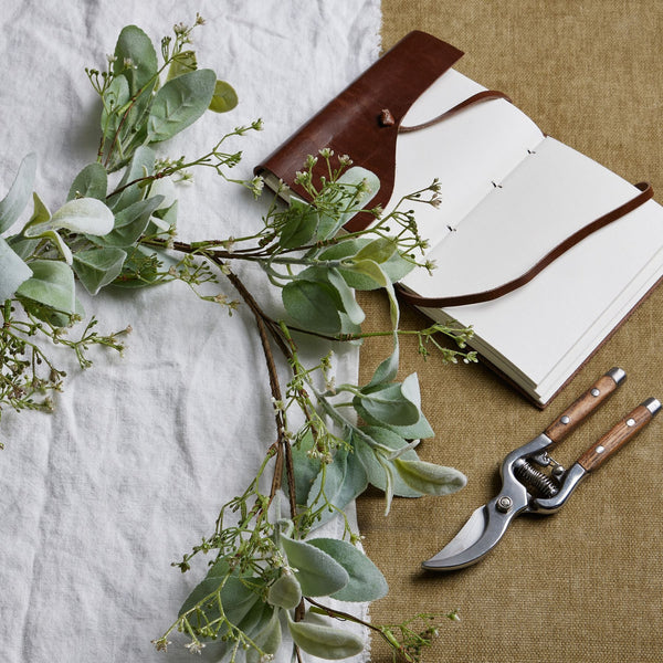 Winter Garland With Lambs Ear And Wax Flower - Canwell Interiors Limited - Hills
