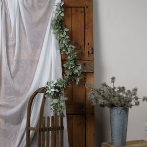 Winter Garland With Lambs Ear And Wax Flower - Canwell Interiors Limited - Hills