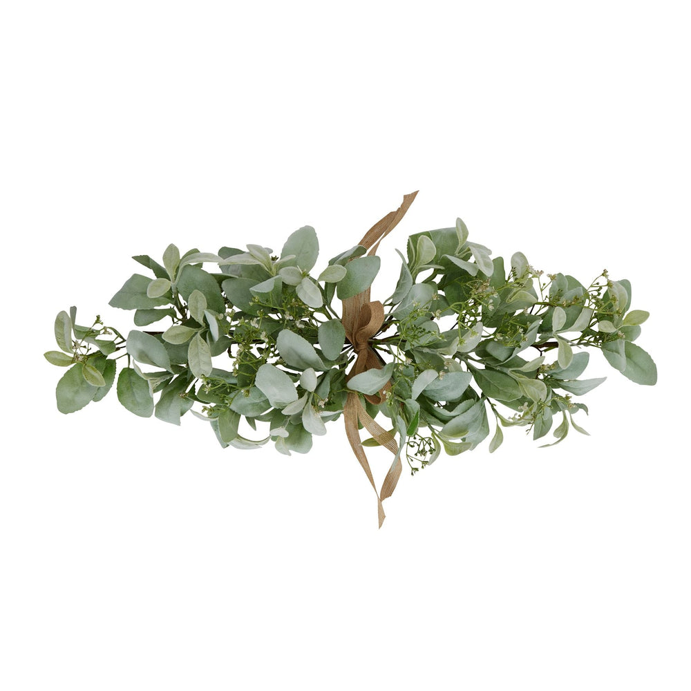 Winter Spray Arrangement With Lambs Ear And Wax Flower - Canwell Interiors Limited - Hills