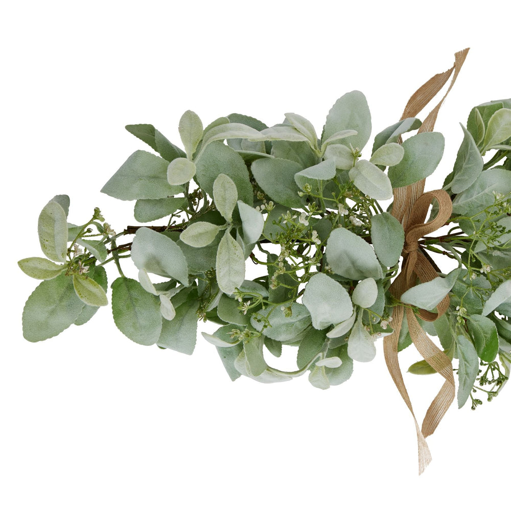 Winter Spray Arrangement With Lambs Ear And Wax Flower - Canwell Interiors Limited - Hills