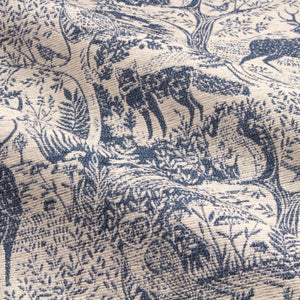 Winter Woods 228x182 Eyelet Curtains Midnight - Canwell Interiors Limited - Riva