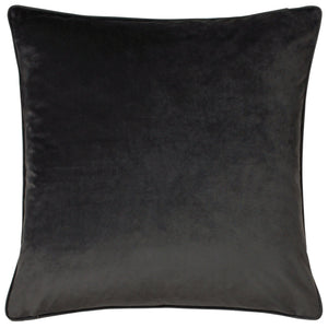 Wisteria 50x50 Feather Filled Cushion Charcoal - Canwell Interiors Limited - Riva
