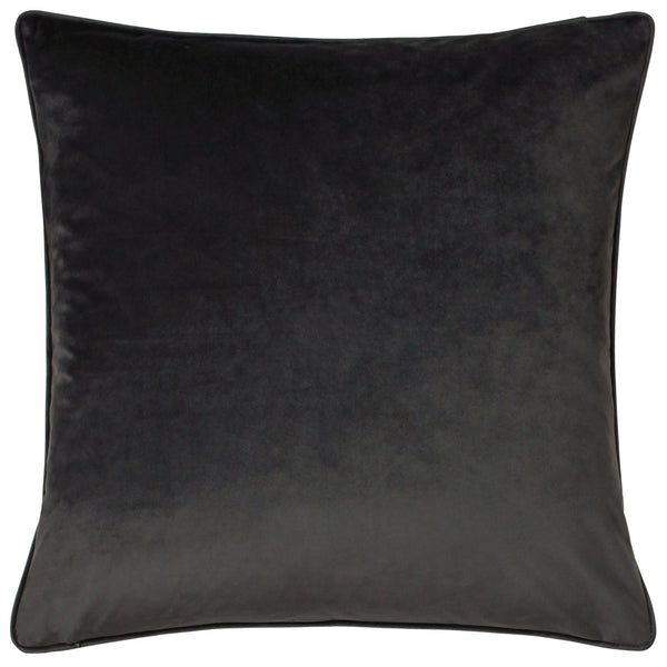 Wisteria 50x50 Feather Filled Cushion Charcoal - Canwell Interiors Limited - Riva