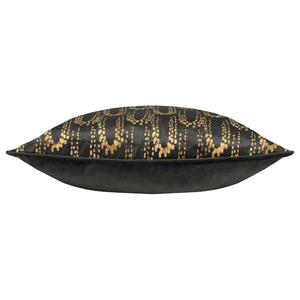 Wisteria 50x50 Feather Filled Cushion Charcoal - Canwell Interiors Limited - Riva