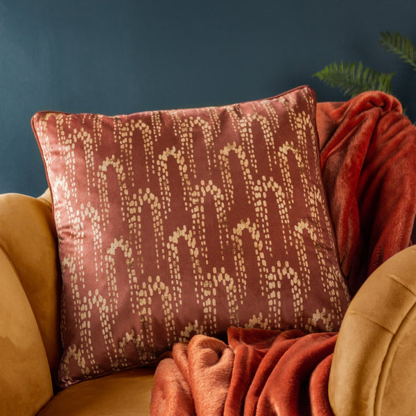 Wisteria 50x50 Feather Filled Cushion Sienna - Canwell Interiors Limited - Riva