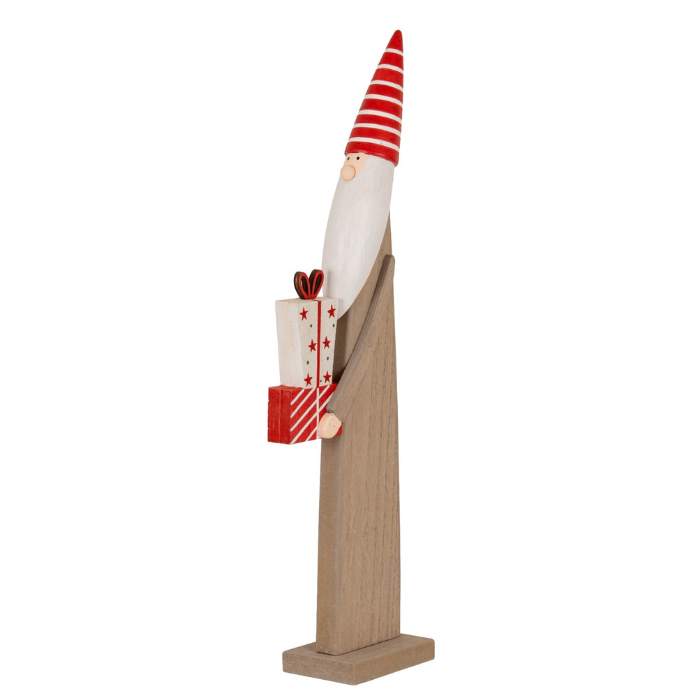 Wooden Festive Elf with Presents - Canwell Interiors Limited - Hills