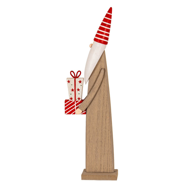 Wooden Festive Elf with Presents - Canwell Interiors Limited - Hills