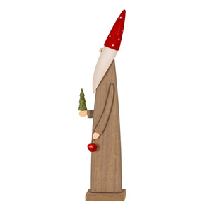 Wooden Festive Elf with Tree and Bell - Canwell Interiors Limited - Hills