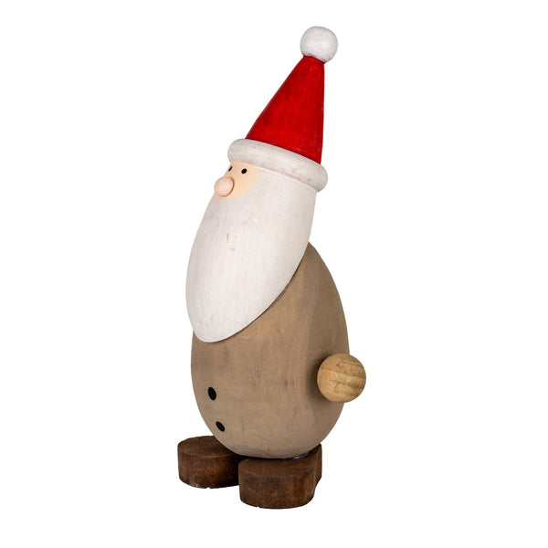 Wooden Santa with Tree - Canwell Interiors Limited - Hills