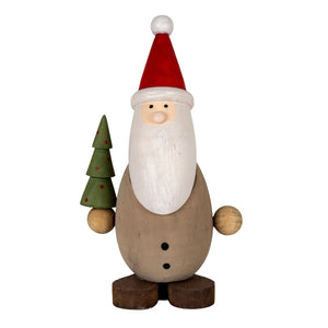 Wooden Santa with Tree - Canwell Interiors Limited - Hills