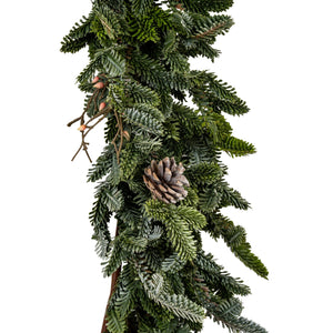Woodland Pine Garland With Pinecones - Canwell Interiors Limited - Hills