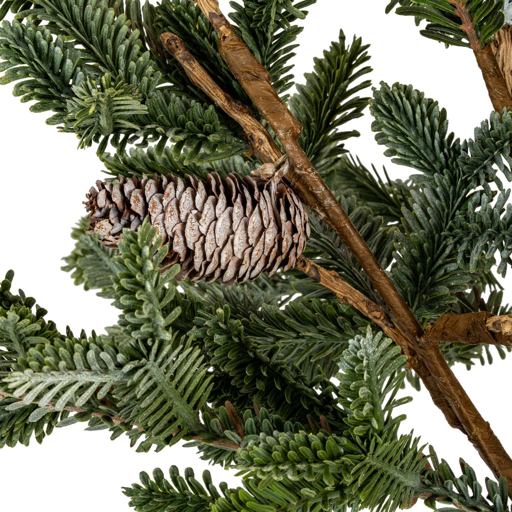 Woodland Pine Teardrop Swag With Pinecones - Canwell Interiors Limited - Hills