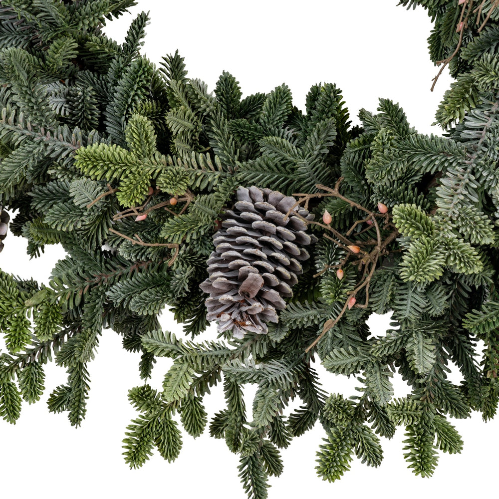 Woodland Pine Wreath With Pinecones - Canwell Interiors Limited - Hills