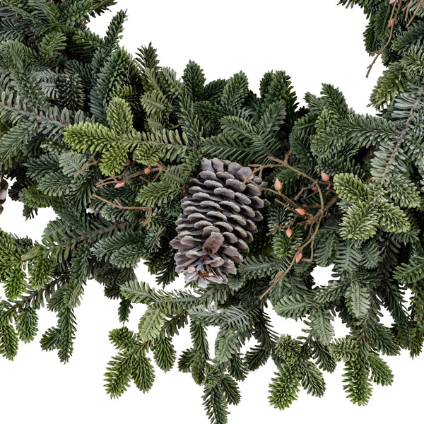 Woodland Pine Wreath With Pinecones - Canwell Interiors Limited - Hills
