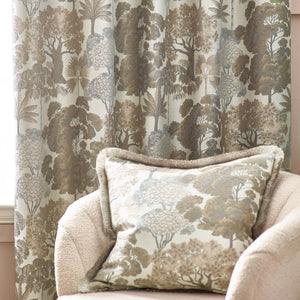 Woodlands 229x137 Eyelet Curtains Natural - Canwell Interiors Limited - Riva