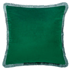 Woodlands 55x55 Feather Filled Cushion Green - Canwell Interiors Limited - Riva