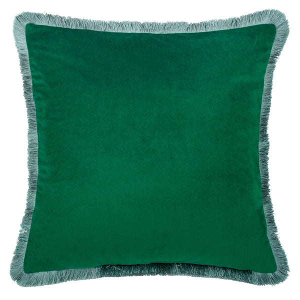 Woodlands 55x55 Feather Filled Cushion Green - Canwell Interiors Limited - Riva