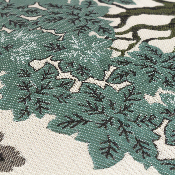 Woodlands 55x55 Feather Filled Cushion Green - Canwell Interiors Limited - Riva