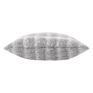 Yarrow Check 45x45 Feather Filled Cushion Flint Grey - Canwell Interiors Limited - Riva