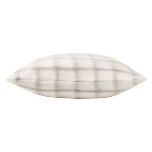 Yarrow Check 45x45 Feather Filled Cushion Natural/biscuit - XShowhome Limited - Riva