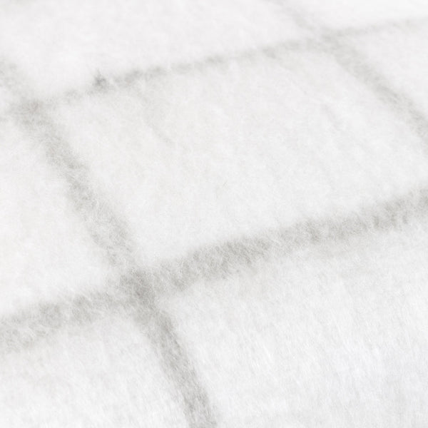 Yarrow Check 45x45 Feather Filled Cushion Natural/biscuit - XShowhome Limited - Riva