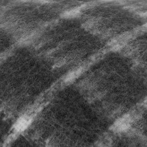 Yarrow Check 45x45 Feather Filled Cushion Storm Grey - Canwell Interiors Limited - Riva